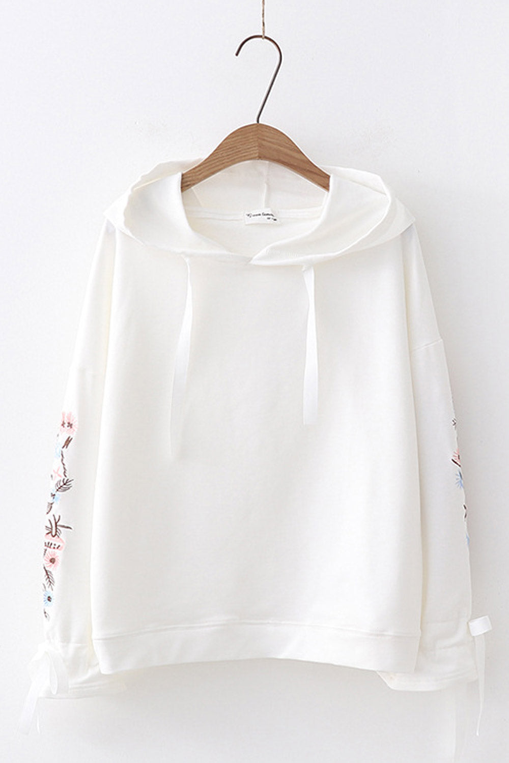 Women Charming Solid Color Casual Hoodie