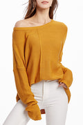 Women Alluring Loose Stretchable Sweater