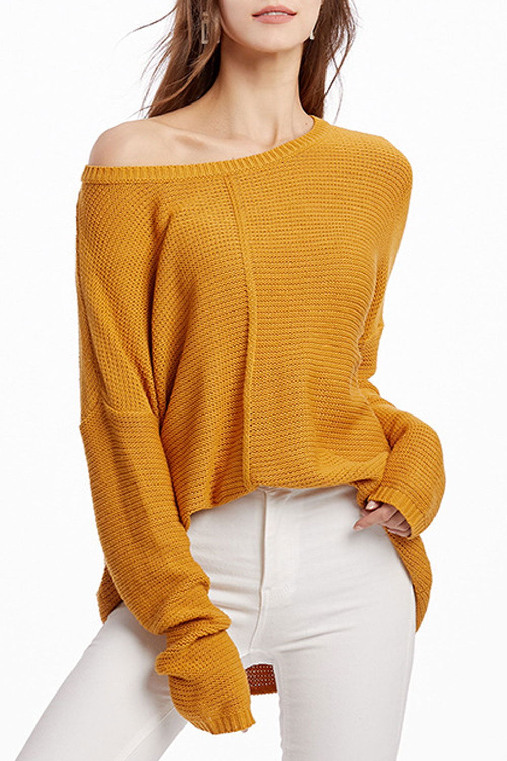Women Alluring Loose Stretchable Sweater