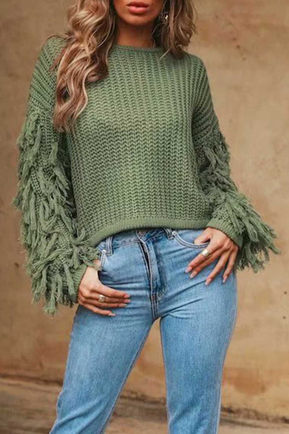 Women Classy Short Warm Sweater