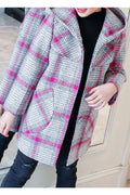 Kids Baby Girls Big Pockets Hooded Coat