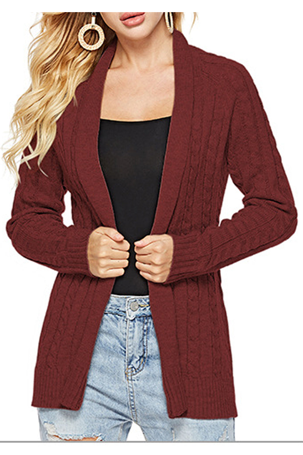 Women Lovely Winter Long Sleeve Cardigan