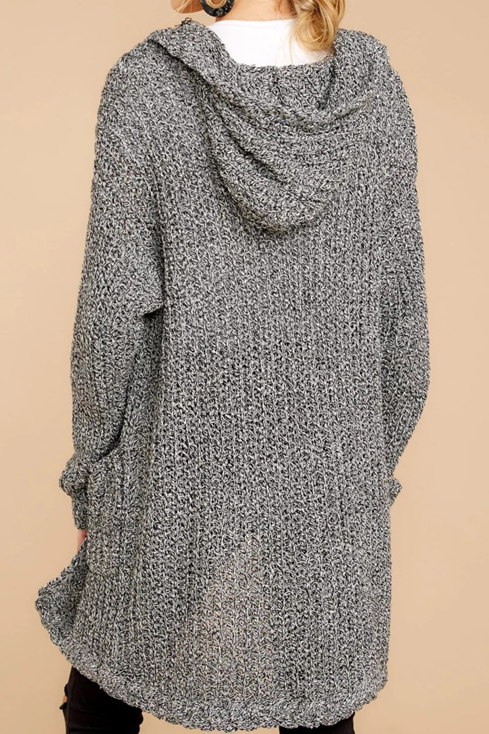 Women Lovely Hooded Long Sleeve Cardigan