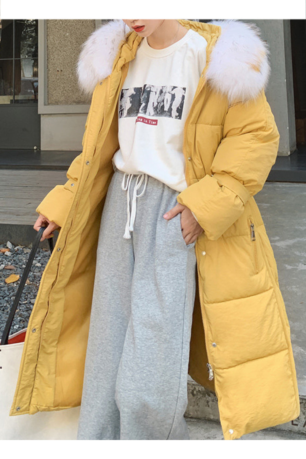 Women Zipper Up Cotton Padded Warm Winter Jacket