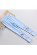 Kid Girl Winter Solid Color Warm Legging