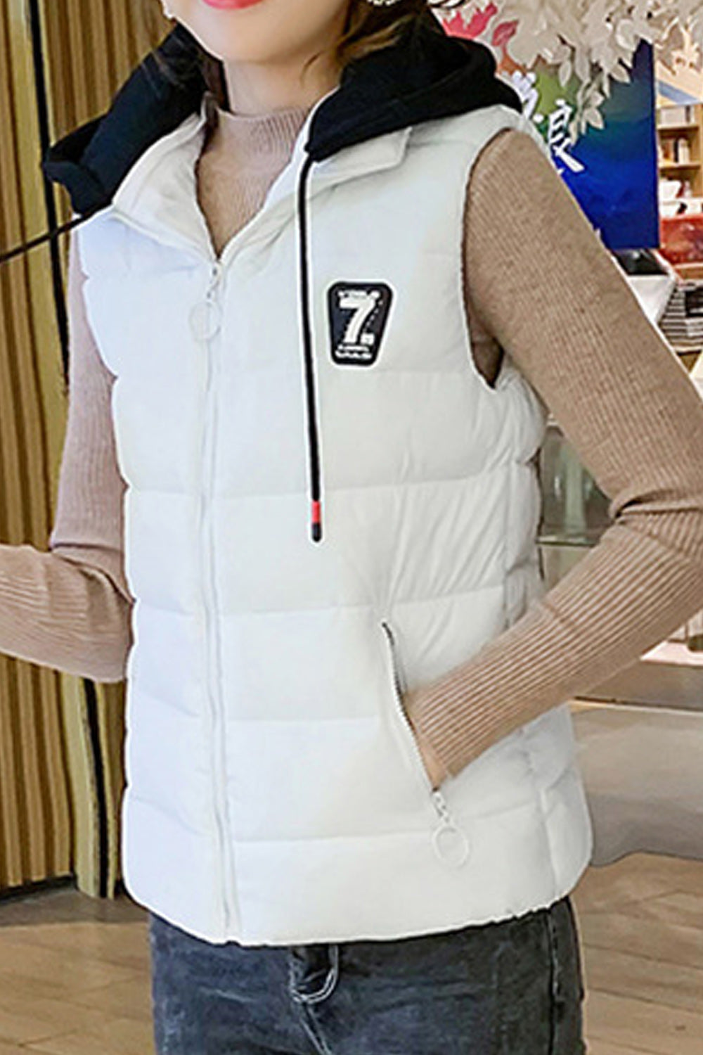 Women Short Padded Autumn & Winter Casual Vest