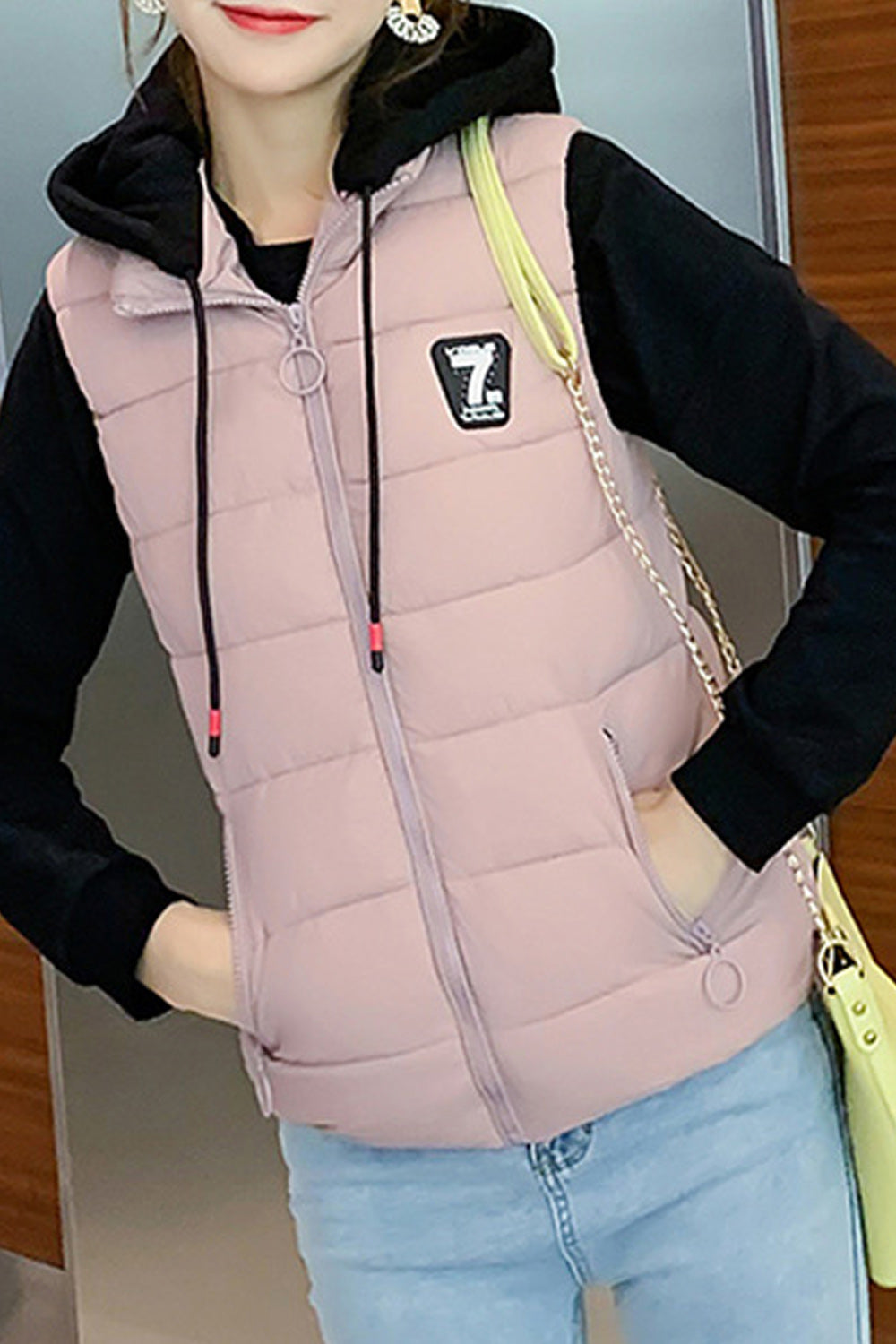 Women Short Padded Autumn & Winter Casual Vest