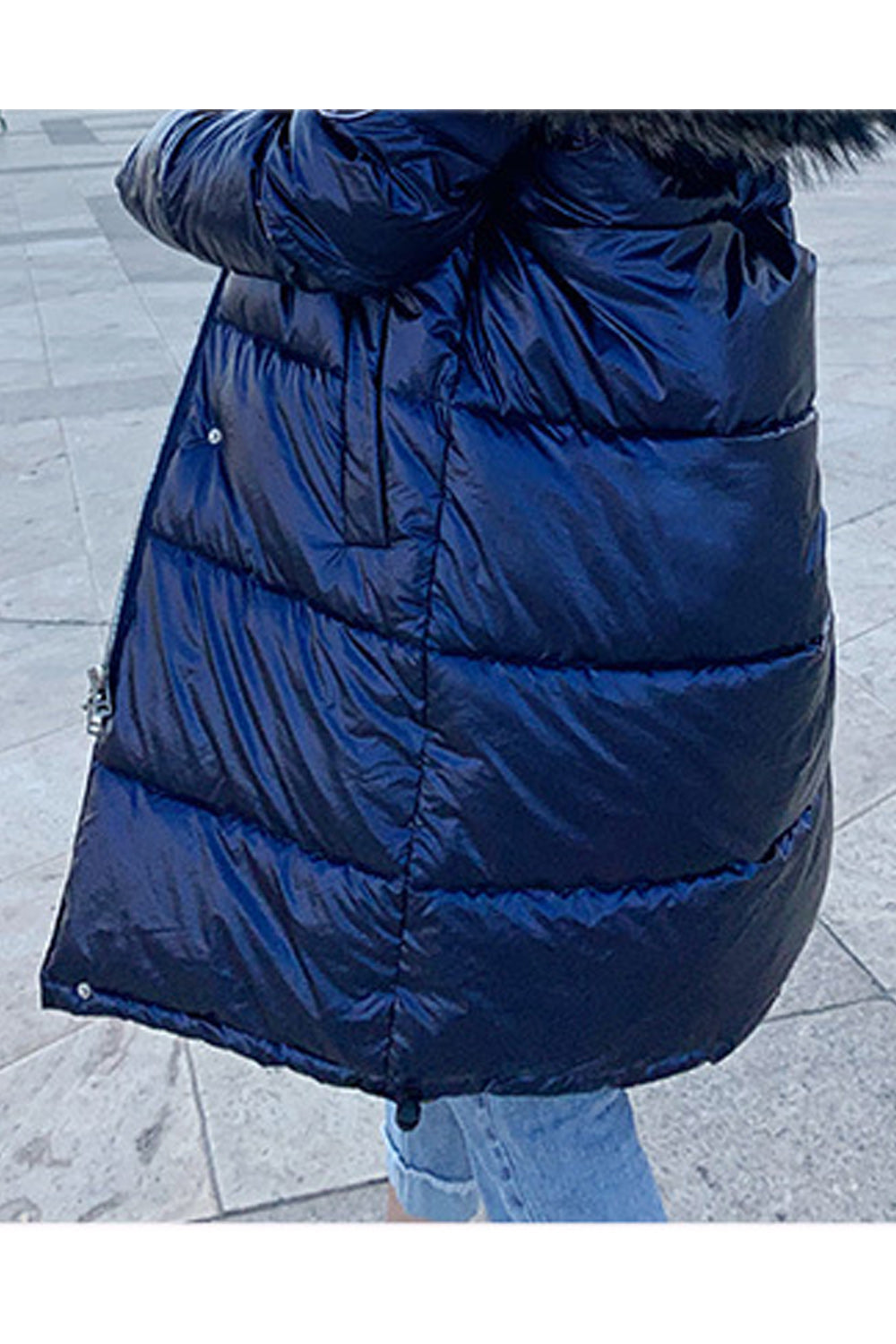 Women Thick Padded Cotton Hooded Winter Jacket