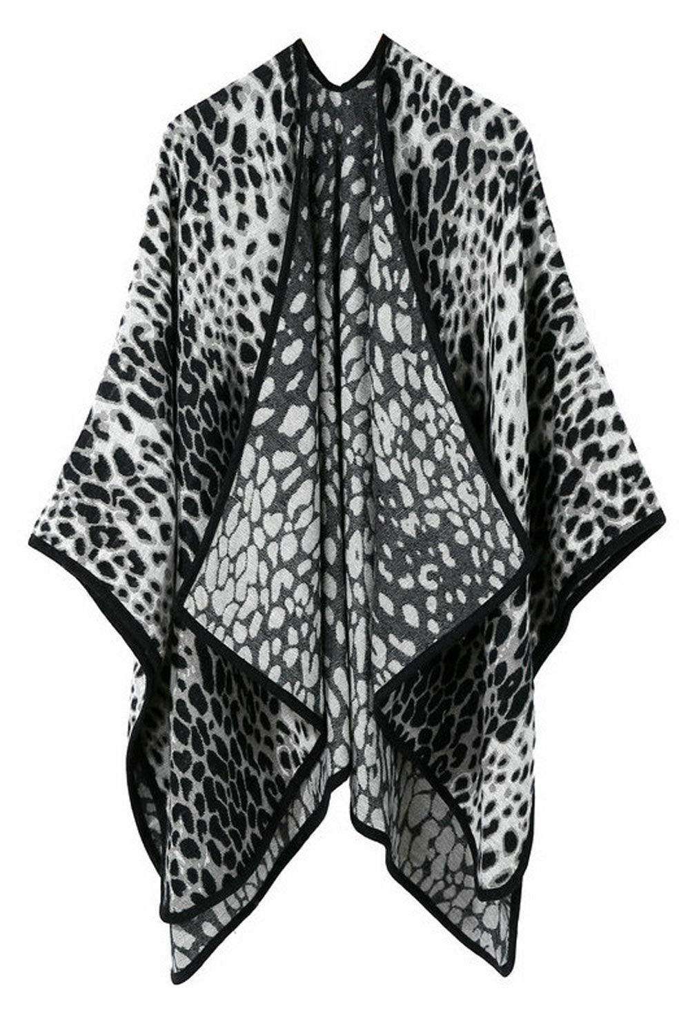 Women Classy Leopard Warm & Thick Cashmere Shawl
