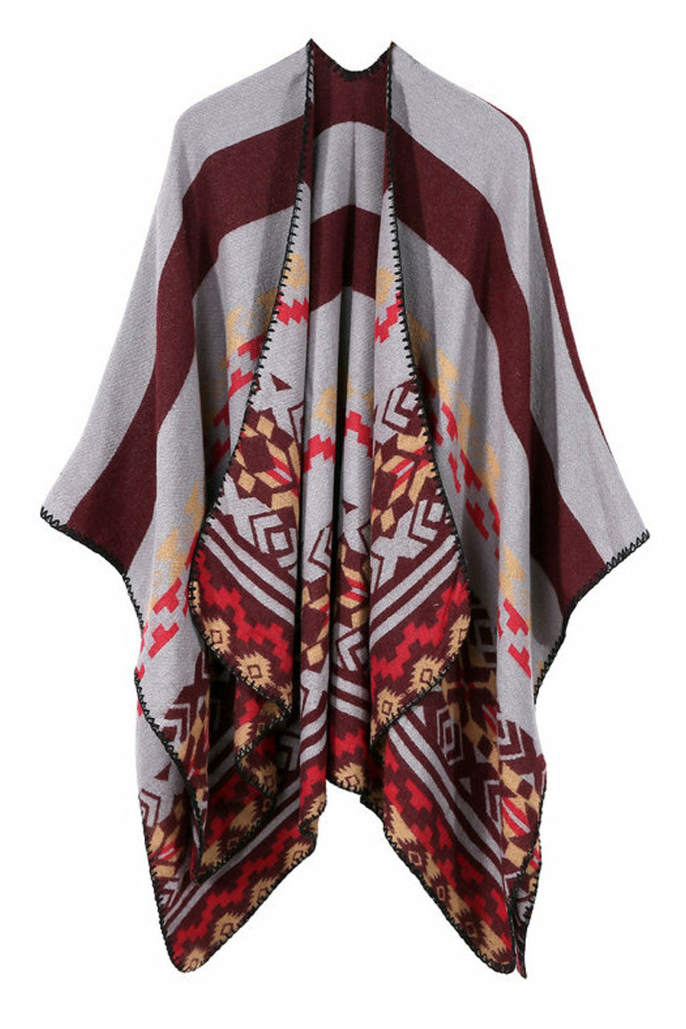Women Alluring Autumn & Winter Warm Shawl