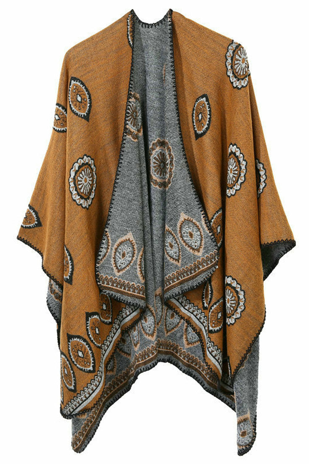 Women Autumn & Winter Printed Cashmere Warm Shawl