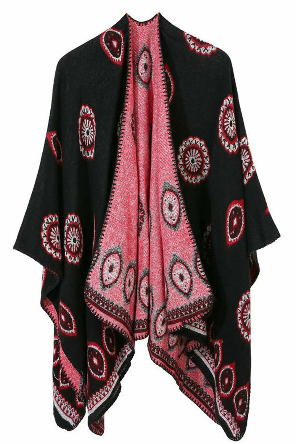 Women Autumn & Winter Printed Cashmere Warm Shawl