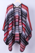 Women Lovely Stripe Warm & Thick Shawl