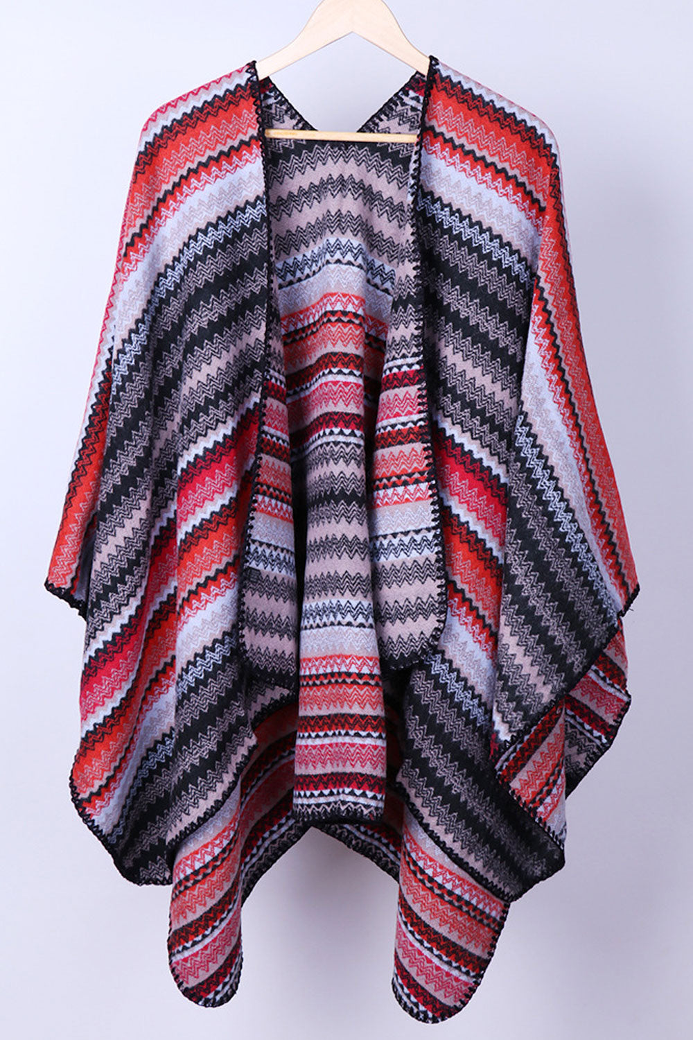 Women Lovely Stripe Warm & Thick Shawl