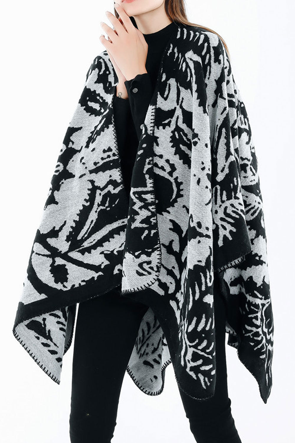 Women Windproof & Warm Thick Cashmere Shawl