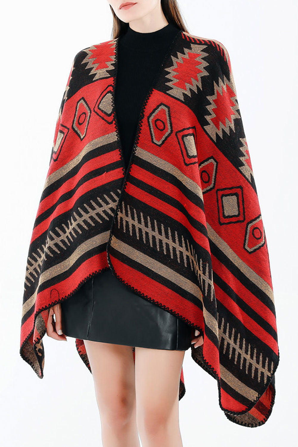 Women Comfortable Autumn Warm Thick Shawl