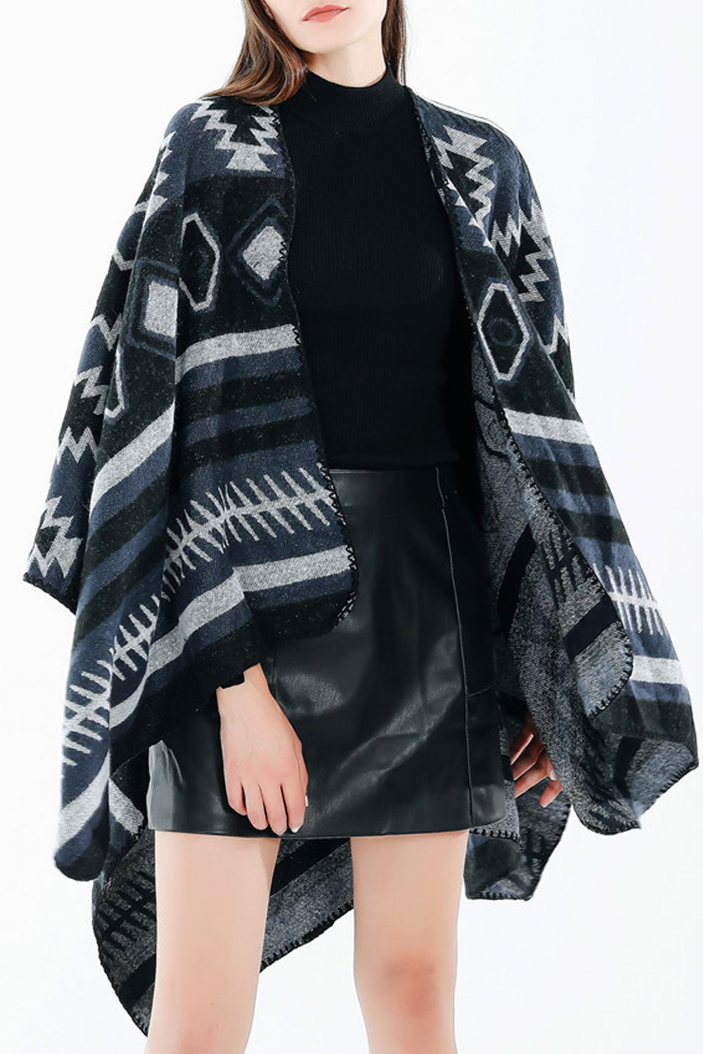 Women Comfortable Autumn Warm Thick Shawl