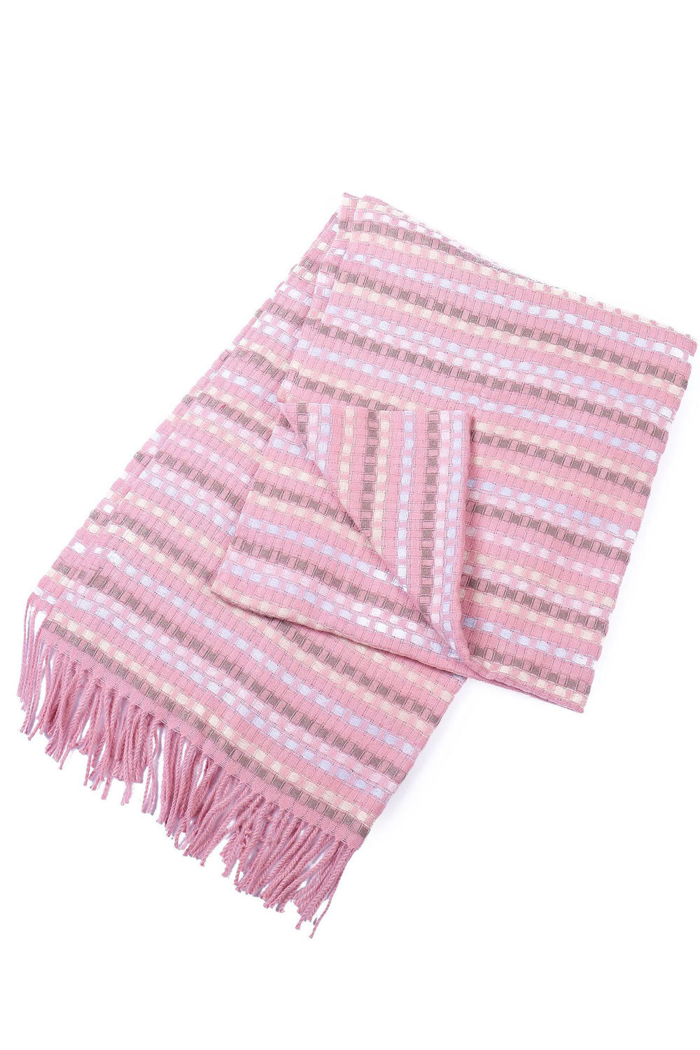 Women Classy Tassel Decorated Warm Thick Cashmere Scarf