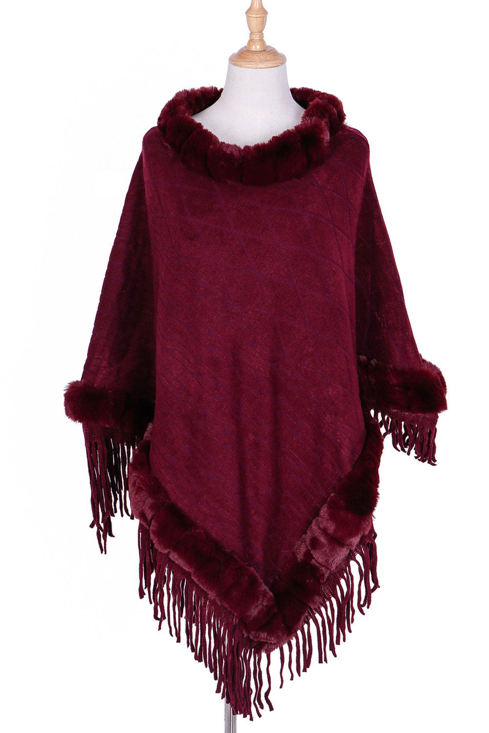 Women Classy Tassel Decorated Warm & Thick Shawl