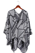 Women Elegant Geometric Triangle Warm Shawl