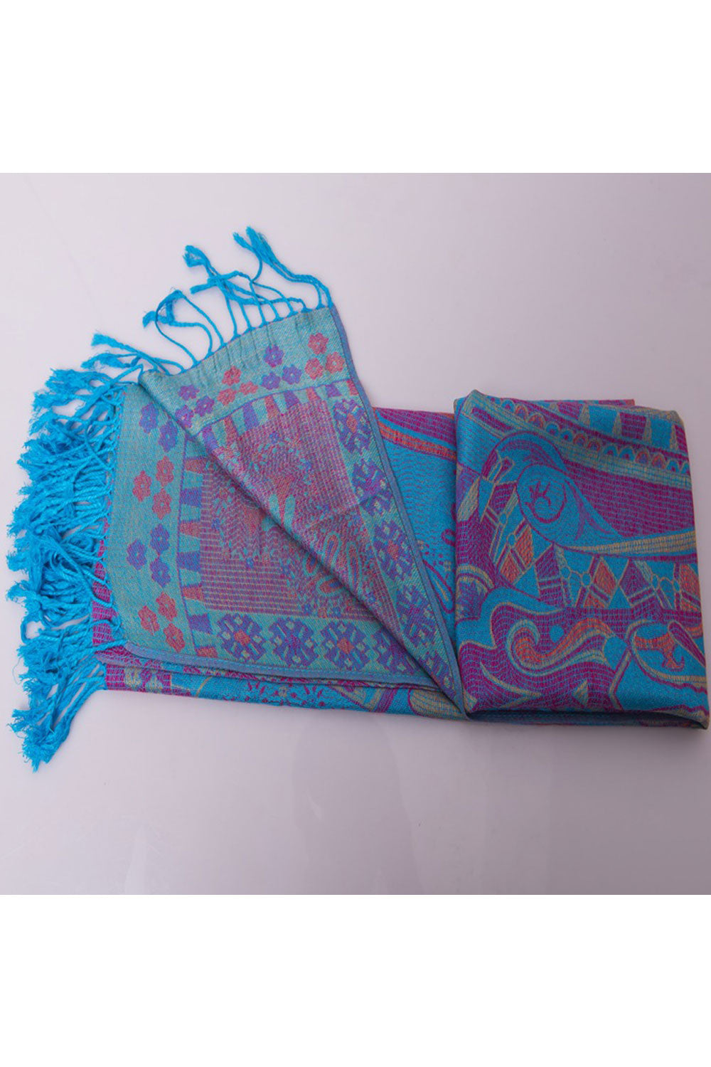 Women Autumn & Winter Tassel Decorated Warm Shawl