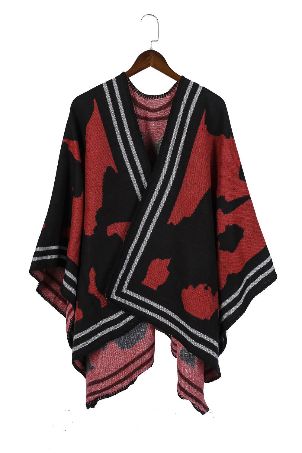 Women Classy Camouflage Pattern Warm & Thick Shawl