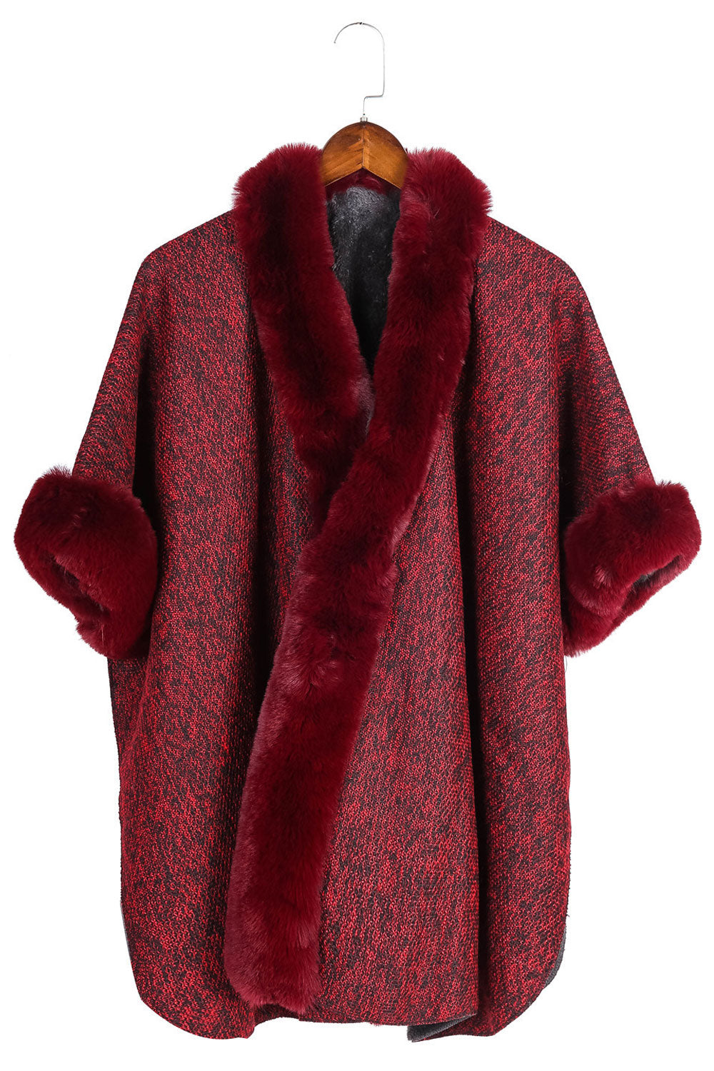 Women Cool Solid Color Warm & Thick Cashmere Shawl