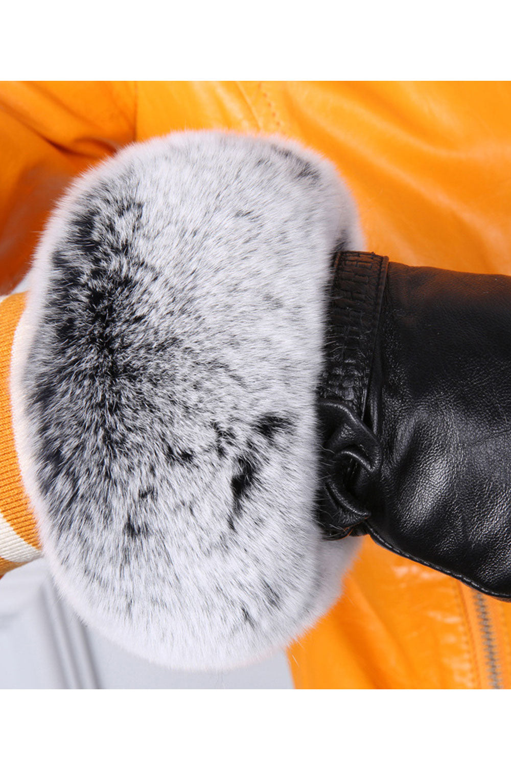 Women Stylish Thick & Warm Leather Gloves