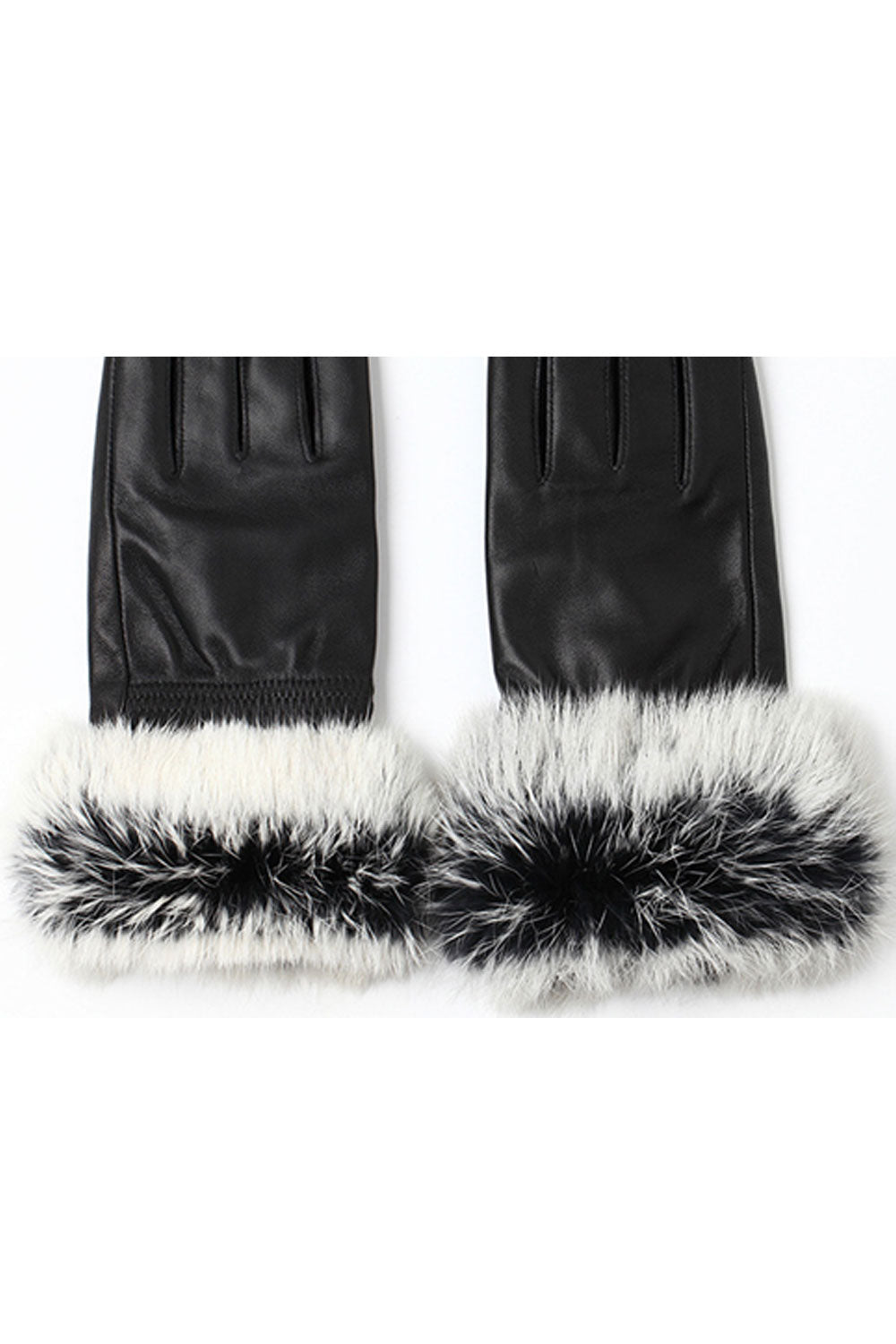 Women Lovely Thick & Warm Solid Colored Casual Leather Gloves