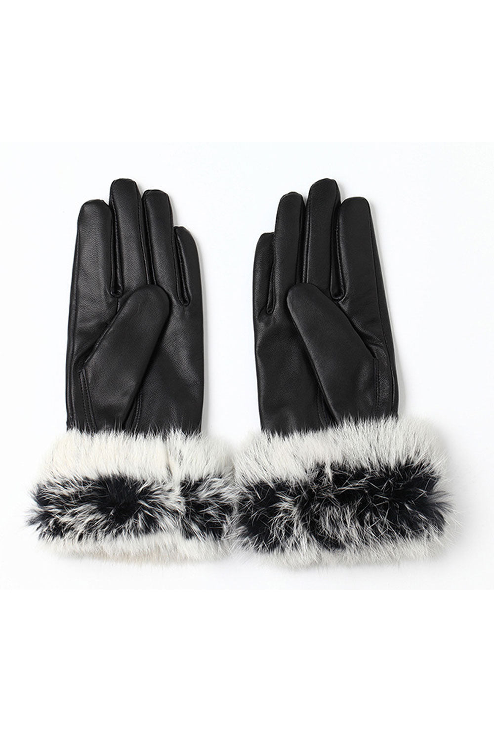 Women Lovely Thick & Warm Solid Colored Casual Leather Gloves