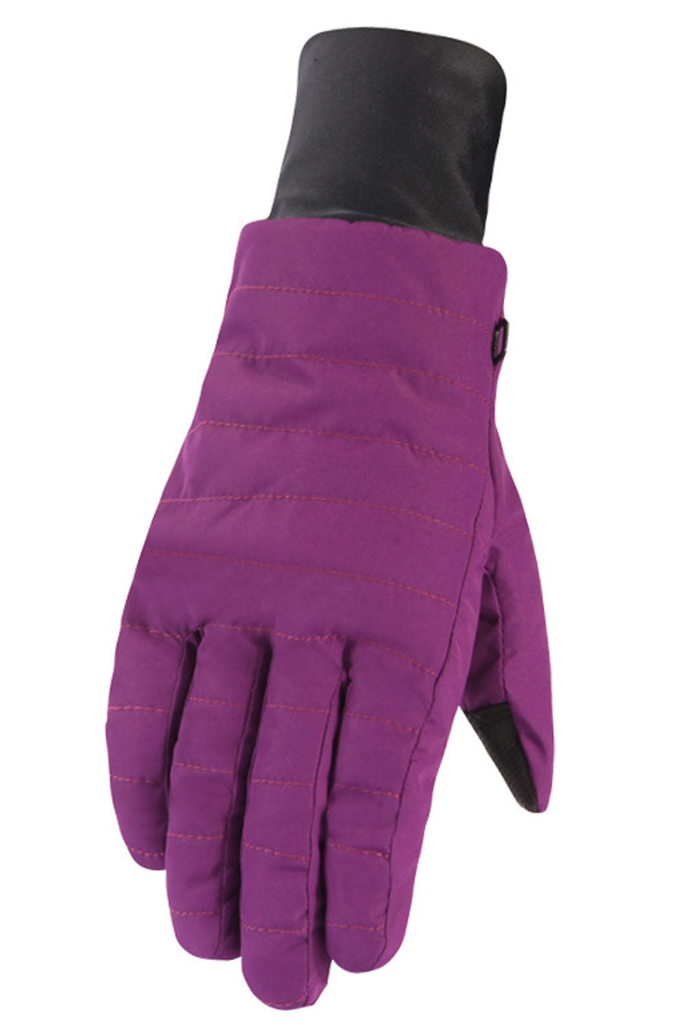 Women Solid Color Sports Windproof Ski Gloves