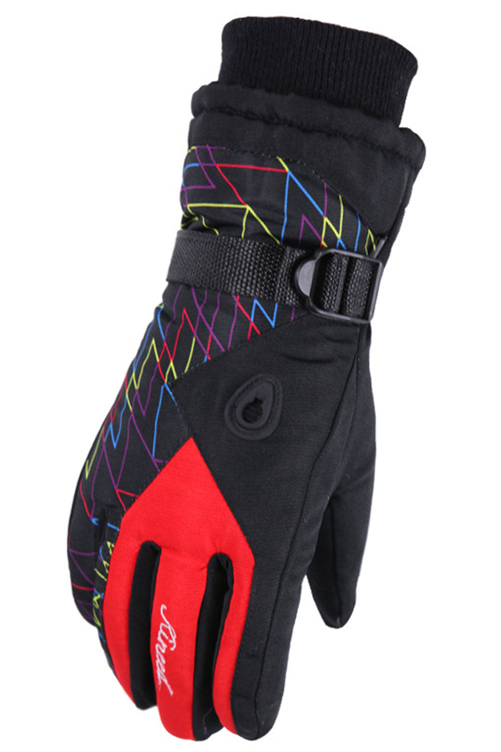 Women Windproof Thick & Warm Waterproof Ski Gloves
