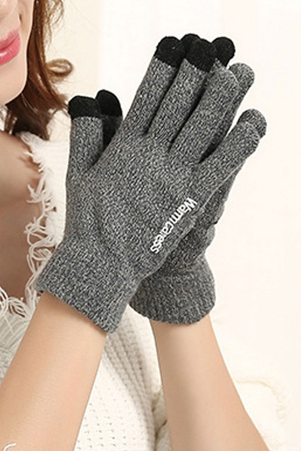 Women Beautiful Thick & Warm Winter Gloves