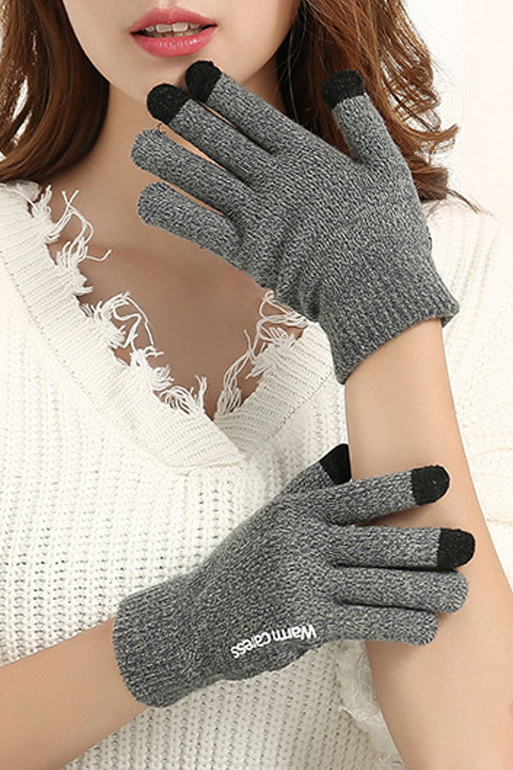 Women Beautiful Thick & Warm Winter Gloves