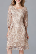 Women Beautiful Fashionable Flower Lace Skirt Dress