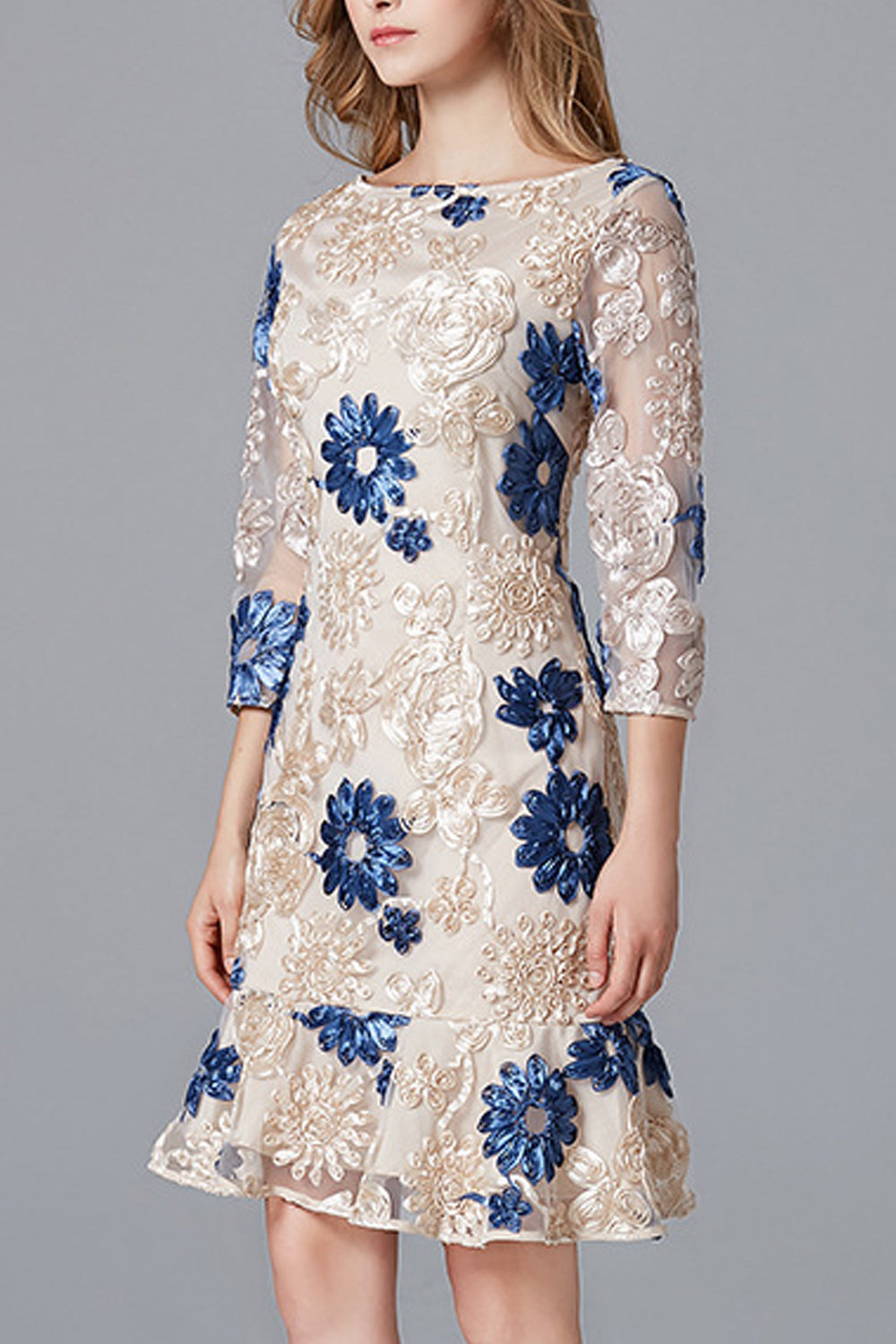 Women Alluring & Beautiful Embroidery Fashionable Dress