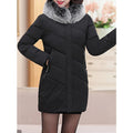 Women Collar Neck Solid Color Long Sleeve Jacket