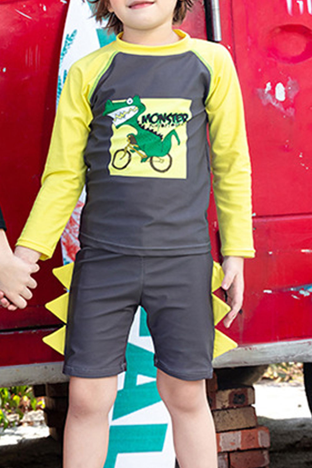 Toddler Boys Cartoon Fun Swimwear