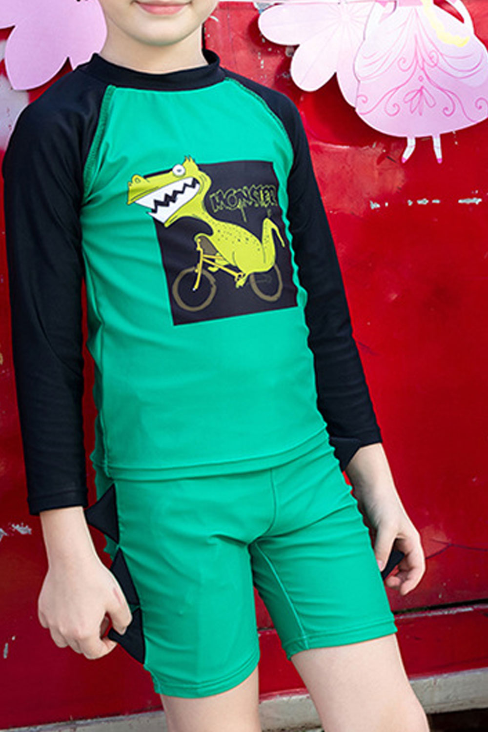 Toddler Boys Cartoon Fun Swimwear