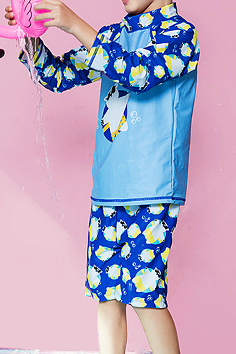 Baby Toddler Bear Front Print Swimwear