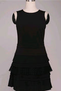 Women's Latest Fashion High Neck Fish Tail Skirt Dress