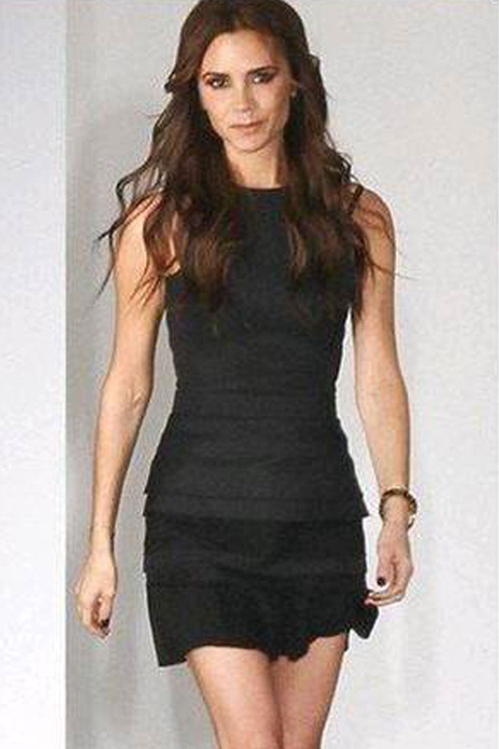 Women's Latest Fashion High Neck Fish Tail Skirt Dress