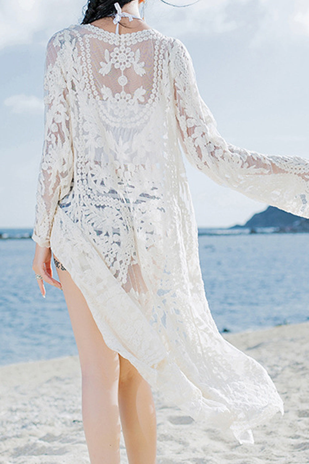 Women Long Sleeve Breathable & Stylish Beach Cover-Up