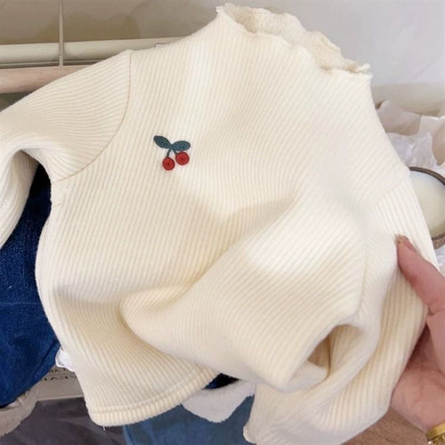 Cozy Fleece-Lined Girl’s Winter Top
